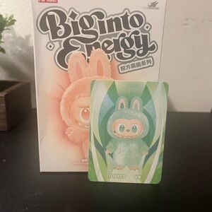 Serenity Big Into Energy Vinyl Plush Pendant - Labubu Pop Mart